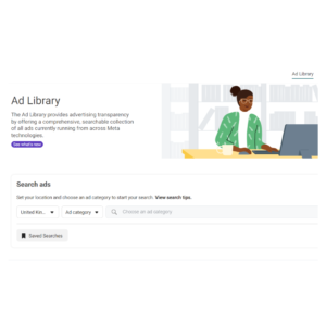 Facebook Ad Library Intro Page